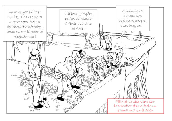 Carnet de coloriage de SOS Chrétiens d'Orient